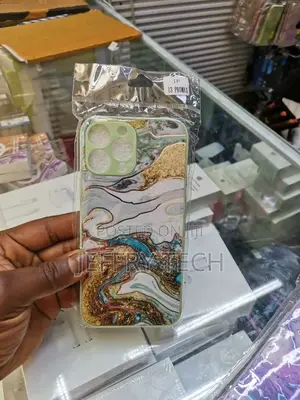 Case for iPhone 13 Pro Max Golden Pearl Marble