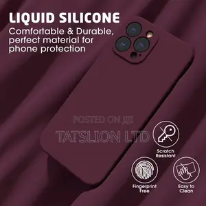iPhone 15 Pro Max Silicone Case Cover