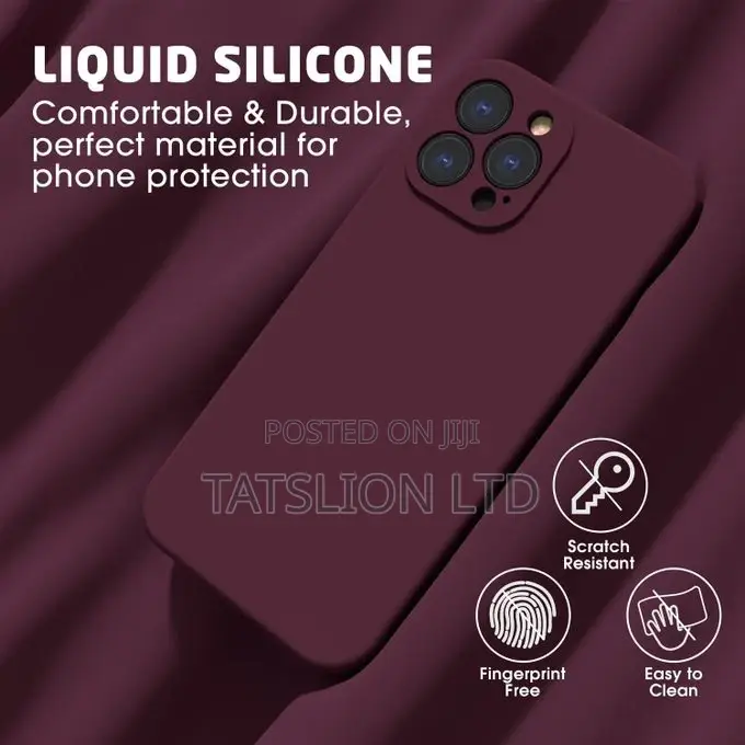 iPhone 15 Pro Max Silicone Case Cover
