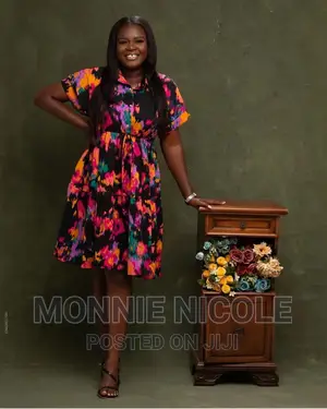 Floral Skater Dress/Good Quality