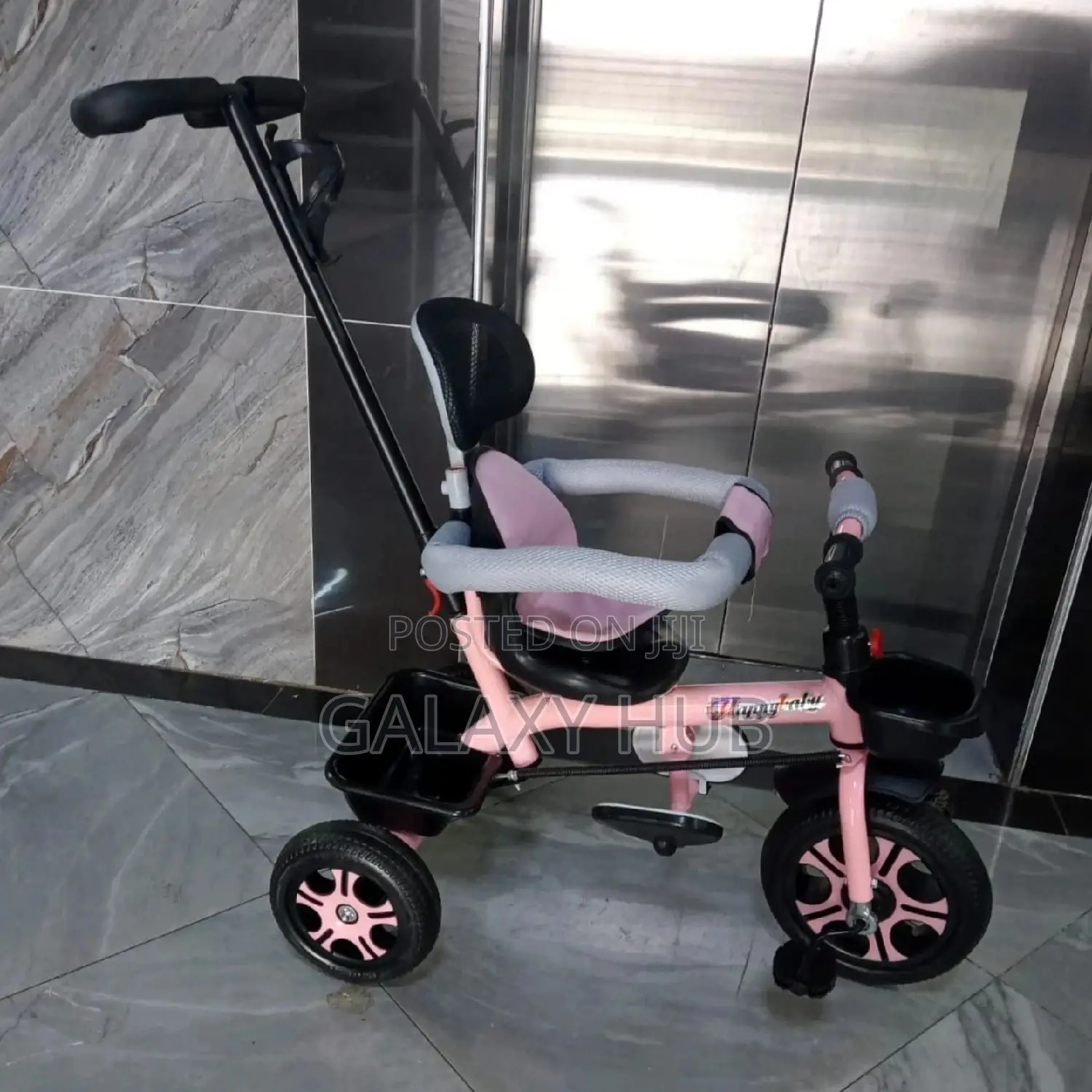 Tricycle, Push Tricycle With Side Bars