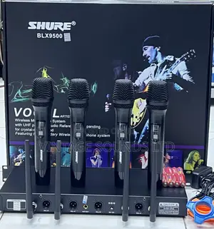 Shure BLX-9500 4 in 1 Uhf Wireless Microphones System
