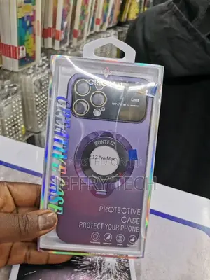iPhone 12 Pro Max Bontezz Phone Case With Magnetic O Ring Br
