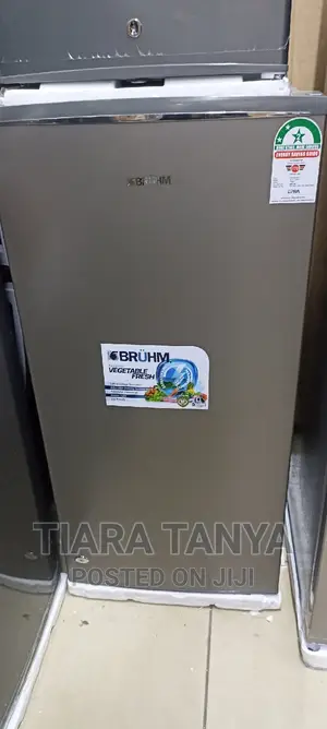 Bruhm BFS-150MD Single Door Direct Cool Fridge, 158L Silver