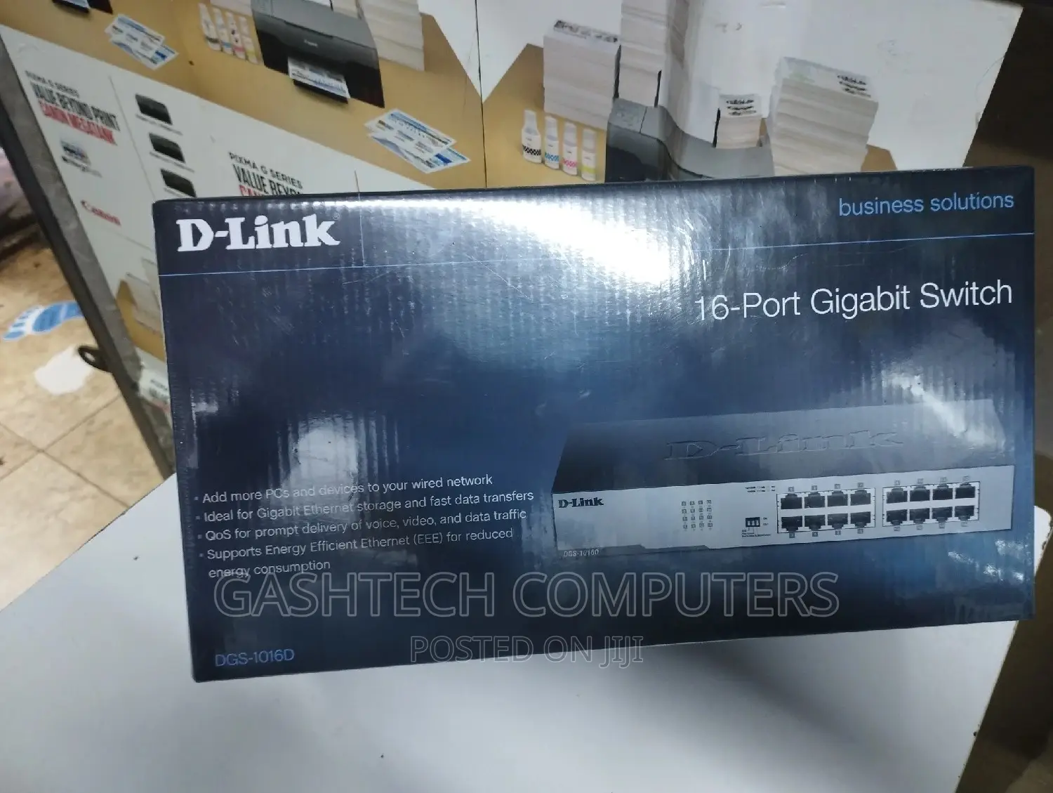 D-Link 16port Gigabit DGS-1016D Switch