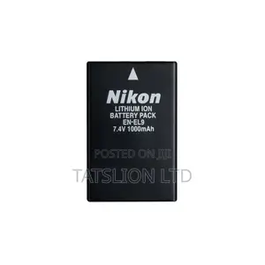 Nikon EN-EL9 Rechargeable Li-Ion Battery for Nikon Cameras
