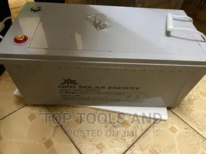 ORO Solar 200AH Solar Gel Battery