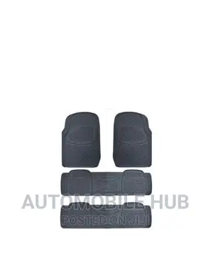 4 PCS Heavy Duty Rubber Seven Seater Car Floor Mats