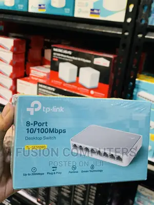 Tp-link TL-SF1008D 8-port 10/100mbps Desktop Switch