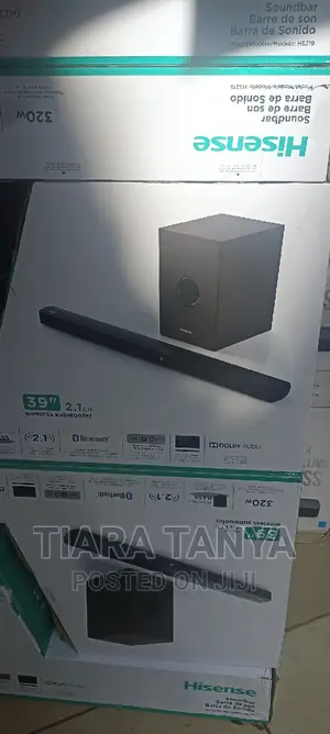 Hisense 320W HS219 2.1 Ch Soundbar With Wireless Subwoofer