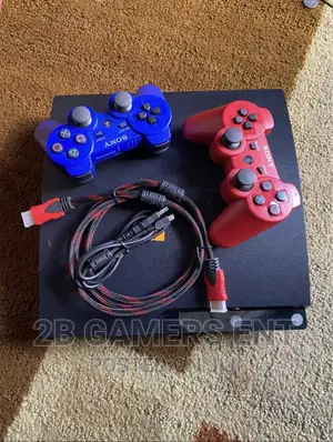 Ps3 Slim , 2 Pads, Cables