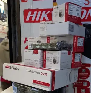 Hikvision 4 CCTV Set Camera CCTV Installation Kit:.* 