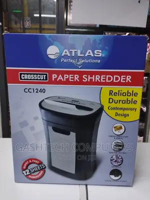Atlas Cc1240 Shredder 12 Sheets (Cross-Cut) Cc1240 Shredder
