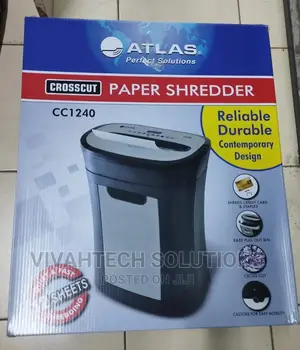 Atlas Paper Shredder Cc1240/ Cc1240 Atlas Paper Shredder
