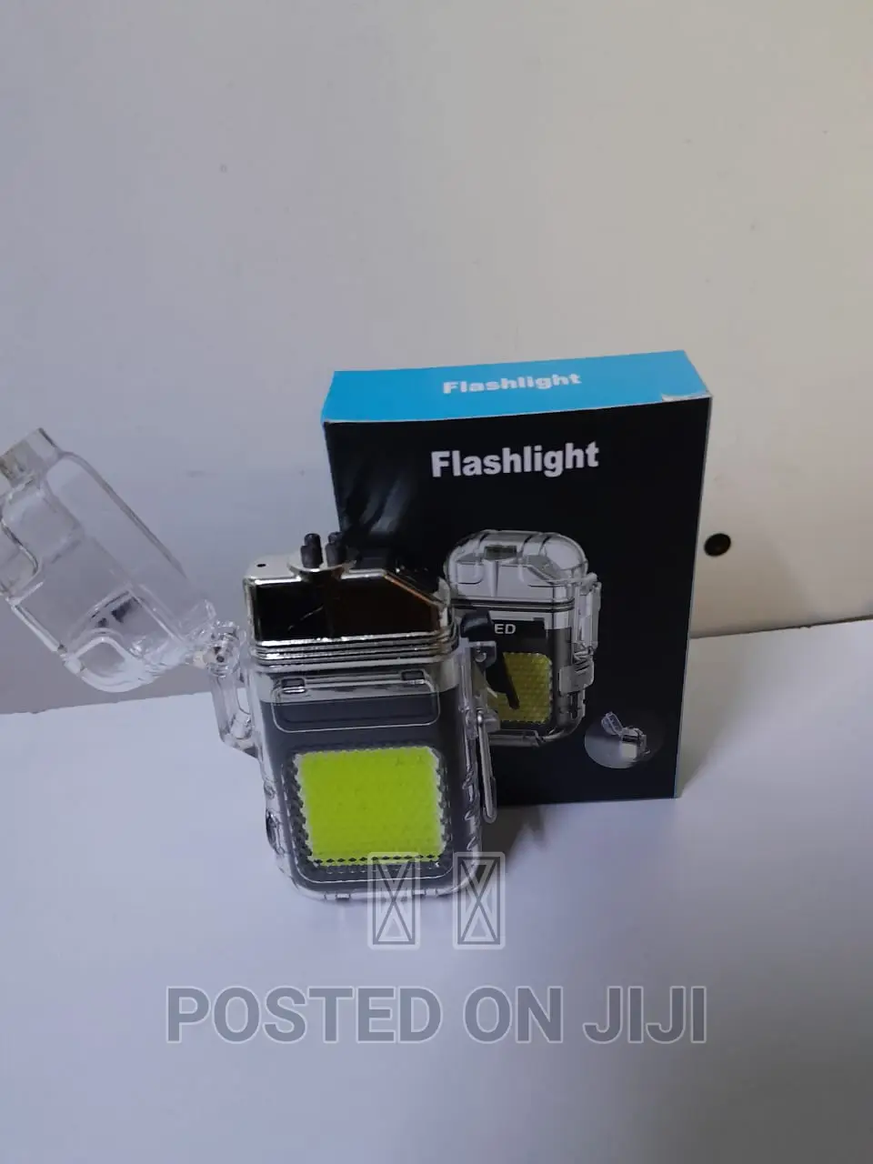 Water Proof Arc Lighter With Flash Light