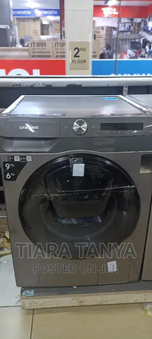 Samsung WD90T554DB 9/6kg Combo With AI Control