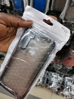 Xiaomi Redmi Note 8T Case Honeycomb Transparent Hard PC B