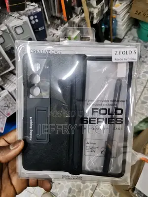 Case for Samsung Galaxy Z Fold 5 With S Pen, Kickstand Fro