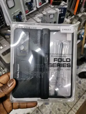 Case S Pen With Front Screen Protector for Samsung Z Fold 3