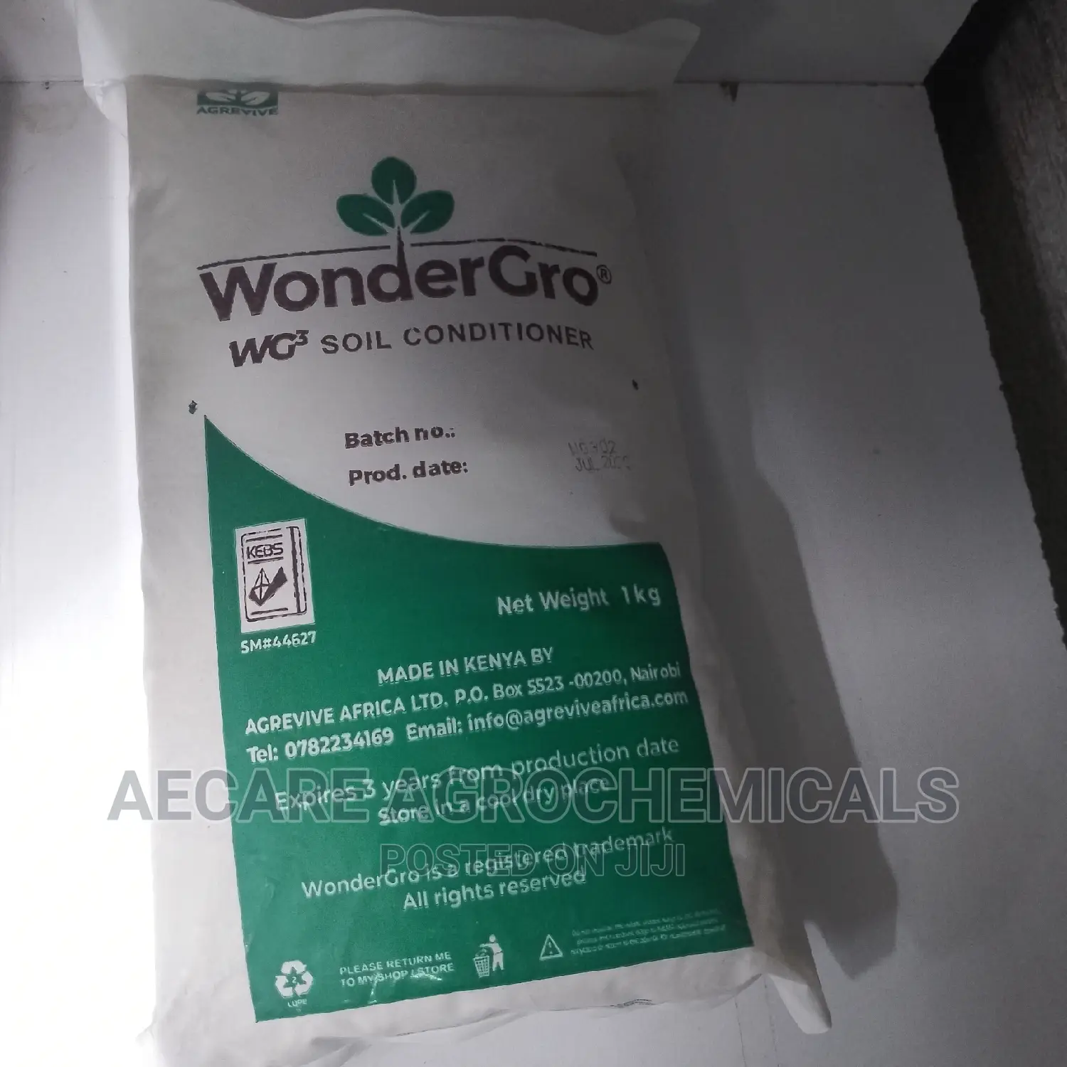 Wonder Gro Wg3 Soil Conditioner 1kg