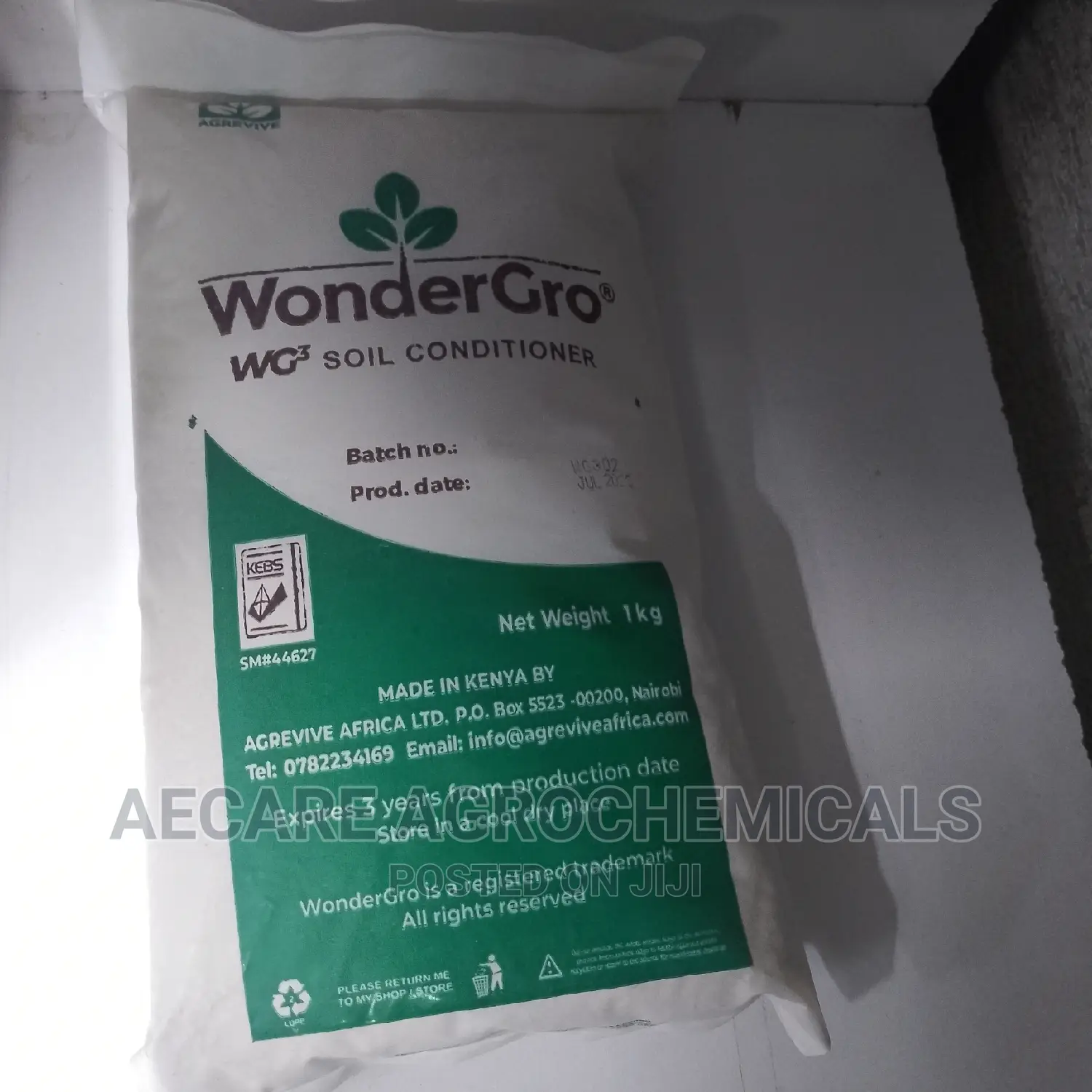 Wonder Gro Wg3 Soil Conditioner 1kg