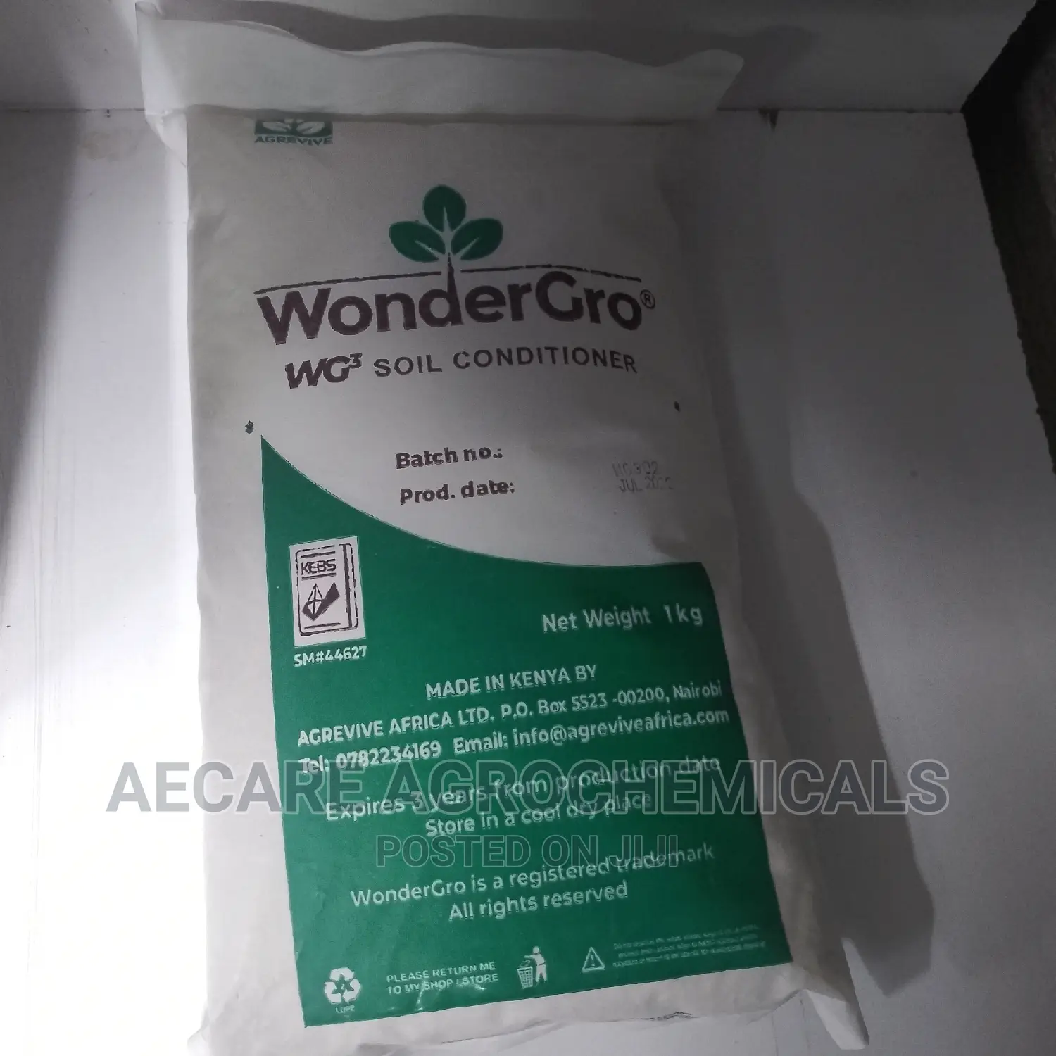 Wonder Gro Wg3 Soil Conditioner 1kg