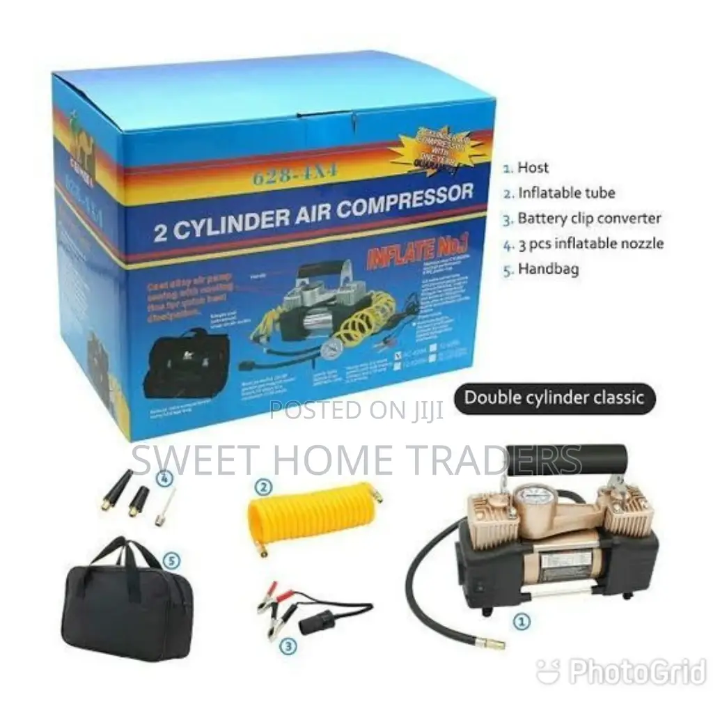 2 Cylinder Air Compressor / Inflator