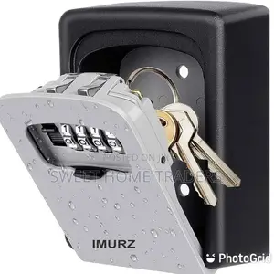 Key Lock Box, Combination Lockbox With Code,