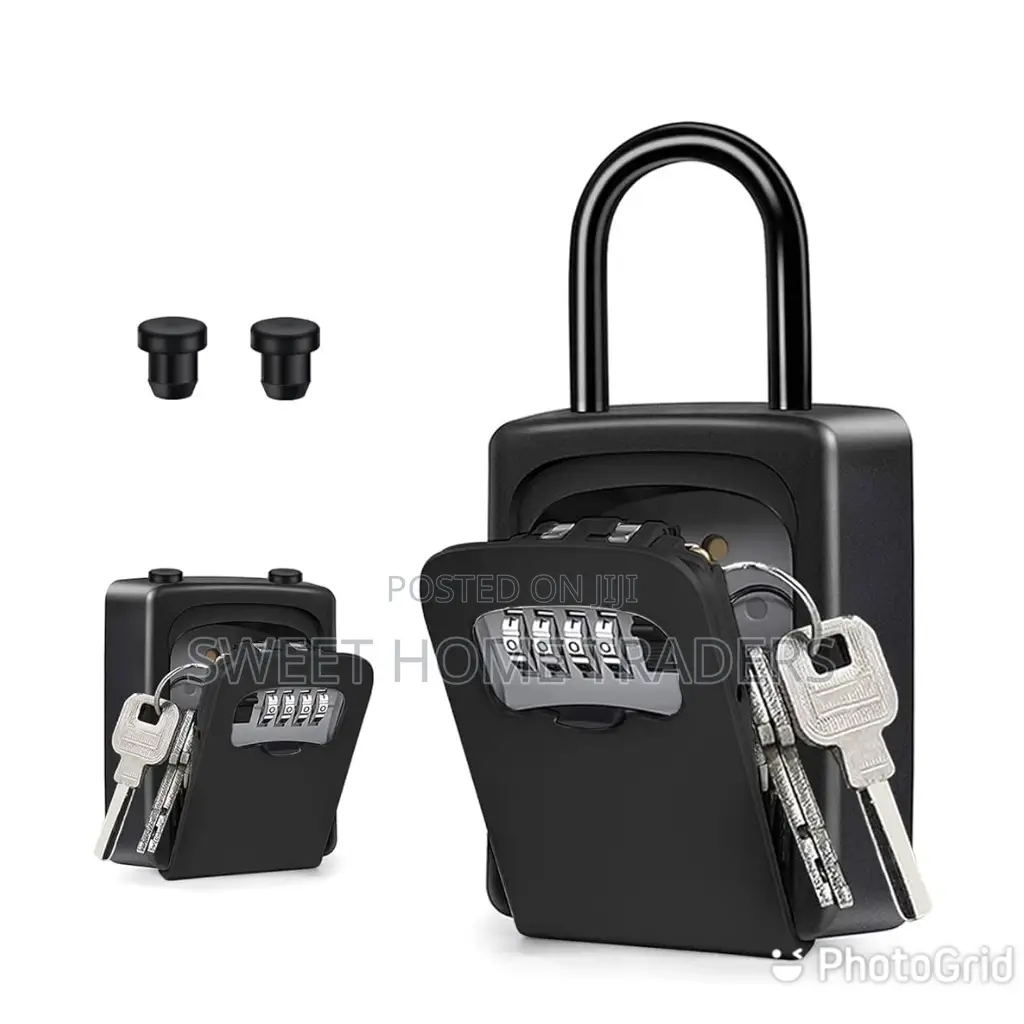Key Lock Box, Combination Lockbox With Code,