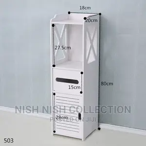 Floor Standing Bathroom Organizer