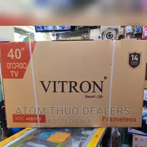 Vitron 40 Inches Flameless Smart Android Tv/ Television