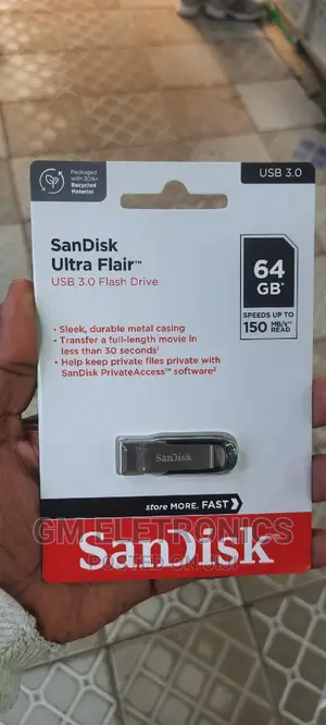 New Usb 3.0 Flash Drive 64gb. [Sandisk]