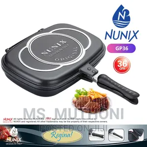 Original Nunix Double Sided Grill Pan 36 Cm