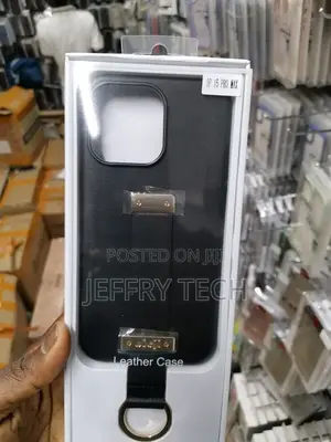 iPhone 15 Pro Max With Black Wrist Hand Strap Ring