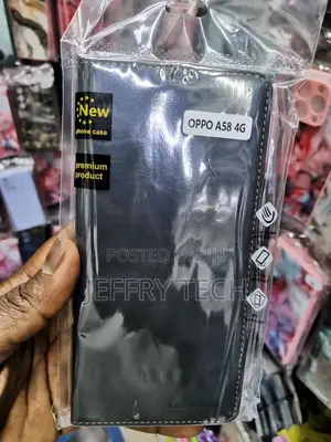 Case OPPO A58 5G / A78 5G Wallet With a Flip Leatherette Hol