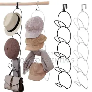 5 Piece Hats Hangers and Organizer Rack