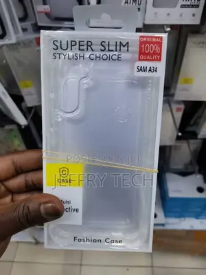 Protective Clear Soft Bumper Case for Samsung GALAXY A34