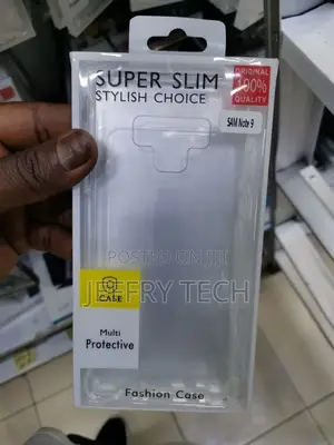 Samsung Galaxy (Note) 9 Clear Gel Case Reinforced Corner