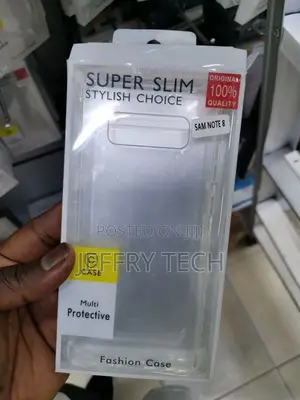 Transparent Silicone Case for Samsung Galaxy Note 8, Soft TP