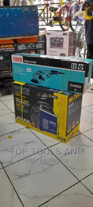 Royce Welding Machine 400a + 9inch Makita Grinder Set