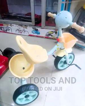 Yellow Kids Tricycle Bike
