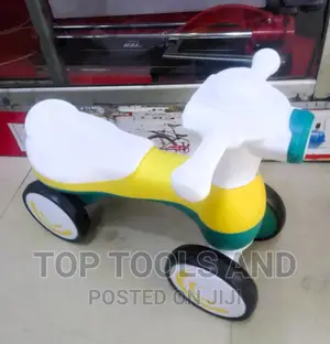 Yellow Kids Bike Tricycle