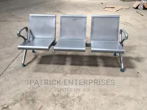 Airport/Hospital/Office Heavy Duty 3 Seater Unpadded