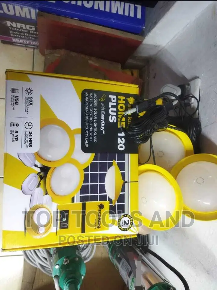 Sun King Home Plus 120 Plus 3 In1 Solar Lighting System Home