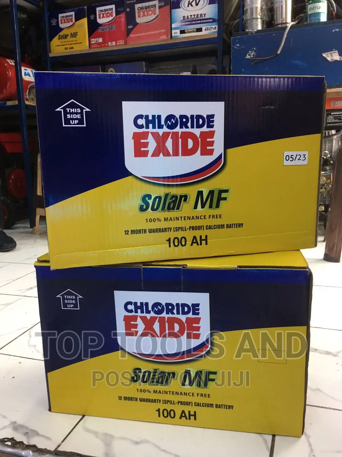 Chloride Exide 12V 100ah Solar Battery MF