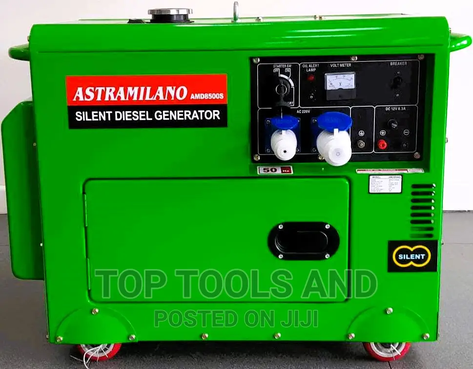 AMD8500S Astramilano 7.5kva Diesel Generator WITHOUT ATS