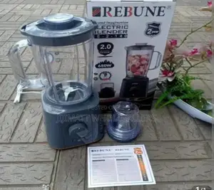 2 LTR Rebune Blender 2 in 1 650 Watts 1 Yt Warrant