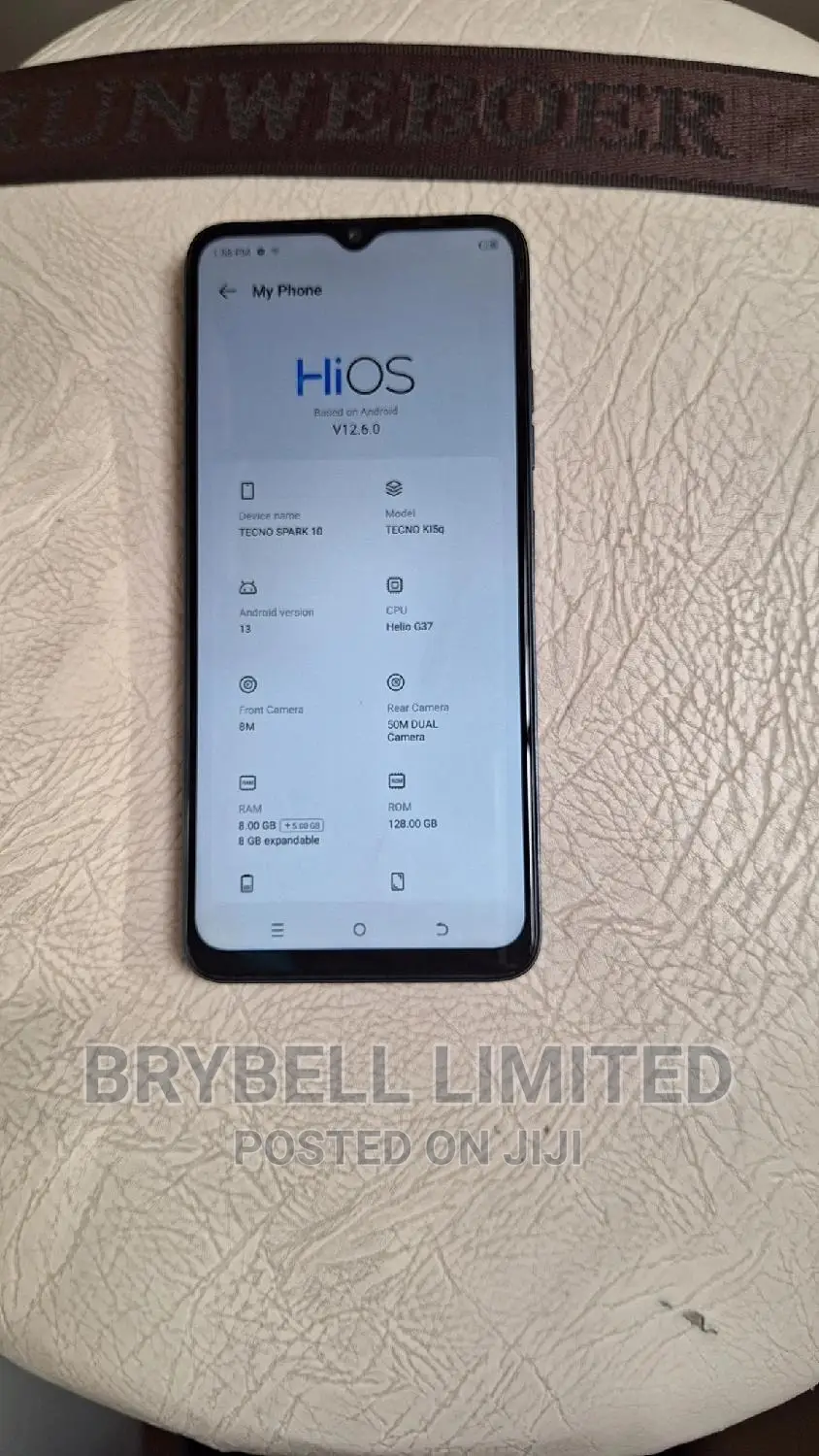 Tecno Spark 10 128 GB Black