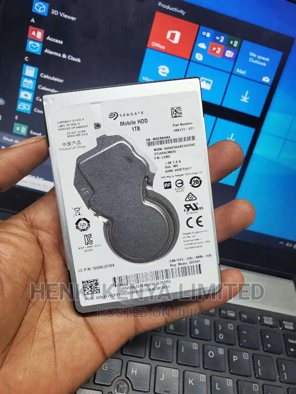 Laptop 1tb Seagate HDD on Today's Offer