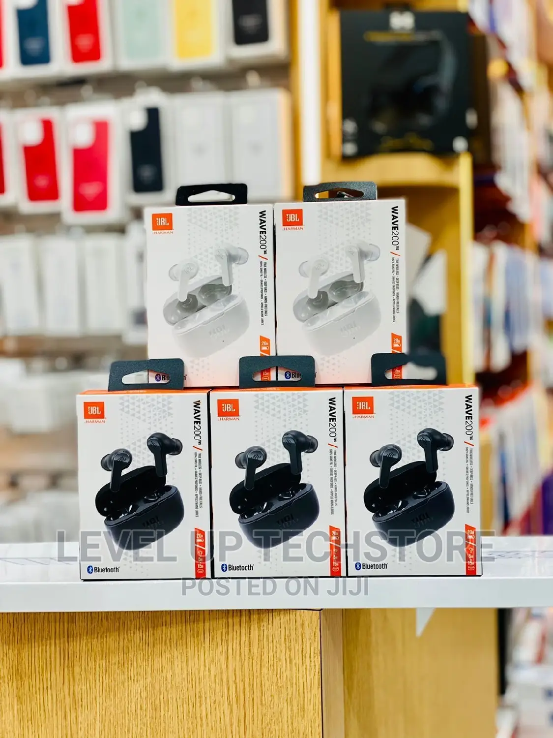 JBL Wave 200 TWS True Wireless Earbuds With Mic - New